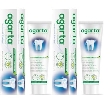 Agarta Bitki Özlü Doğal 2x100 ml Diş Macunu