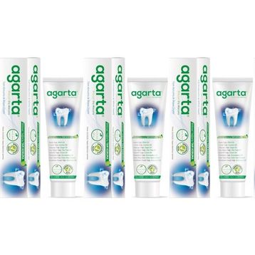 Agarta Bitki Özlü Doğal 3x100 ml Diş Macunu