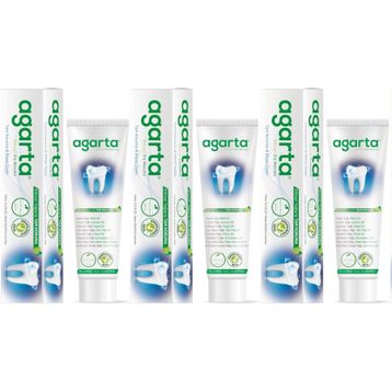 Agarta Bitki Özlü Doğal 3x100 ml Diş Macunu