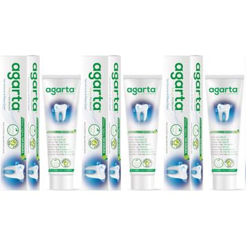 Agarta Bitki Özlü Doğal 3x100 ml Diş Macunu