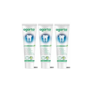 Agarta Bitki Özlü Doğal 3x100 ml Diş Macunu