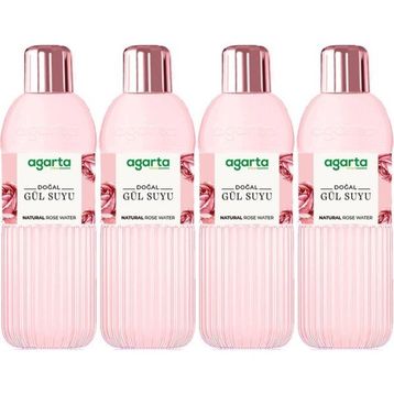 Agarta Doğal 4x400 ml Gül Suyu