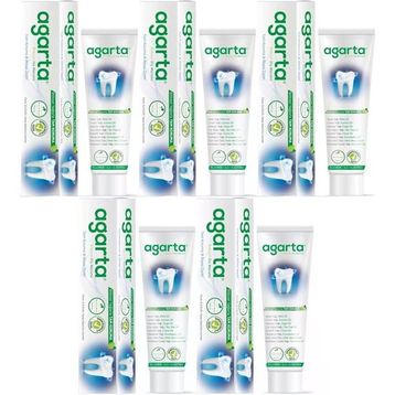 Agarta Doğal 5x100 ml Bitki Özlü Diş Macunu