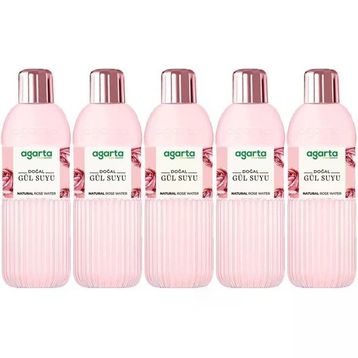 Agarta Doğal 5x400 ml Gül Suyu