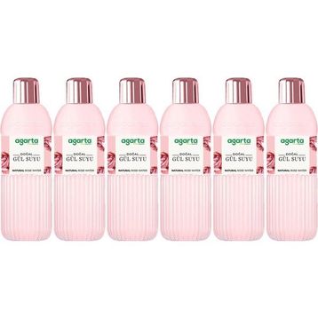Agarta Doğal 6x400 ml Gül Suyu