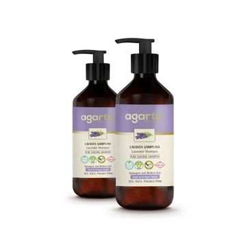 Agarta Doğal Lavanta 2x400 ml Şampuan