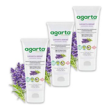 Agarta Doğal Lavanta 75 ml Nemlendirici Krem