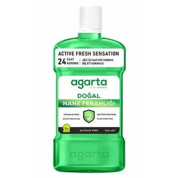 Agarta Doğal Naneli 500 ml Ağız Bakım Suyu