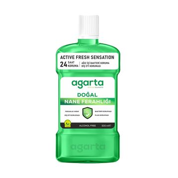 Agarta Doğal Naneli 500 ml Ağız Bakım Suyu