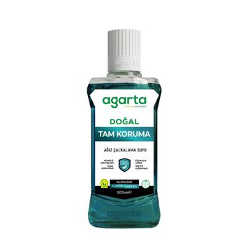 Agarta Doğal Tam Koruma Alkolsüz 4x500 ml Ağız Bakım Suyu