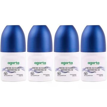 Agarta Fresh Sensation 4x50 ml Doğal Roll On