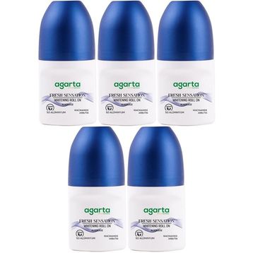 Agarta Fresh Sensation 5x50 ml Doğal Roll On