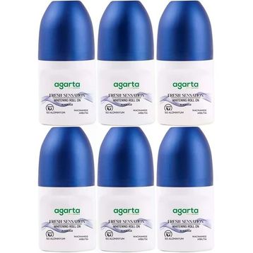 Agarta Fresh Sensation 6x50 ml Doğal Roll On