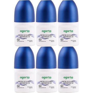 Agarta Fresh Sensation 6x50 ml Doğal Roll On