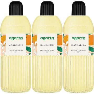 Agarta Mandalina 80 Derece 3x400 ml Kolonya