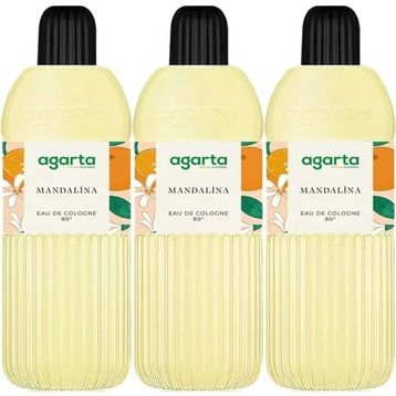 Agarta Mandalina 80 Derece 3x400 ml Kolonya