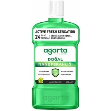 Agarta Nane Ferahlığı Alkolsüz 500 ml Ağız Bakım Suyu