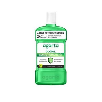 Agarta Nane Ferahlığı Alkolsüz 500 ml Ağız Bakım Suyu