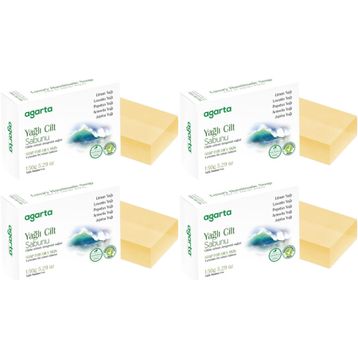 Agarta Yağlı Cilt 4x150 gr El Yapımı Doğal Sabun