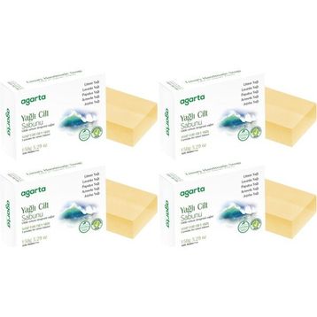 Agarta Yağlı Cilt 4x150 gr El Yapımı Doğal Sabun