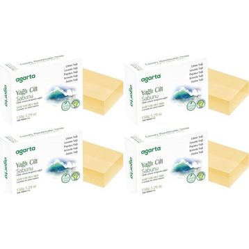 Agarta Yağlı Cilt 4x150 gr El Yapımı Doğal Sabun