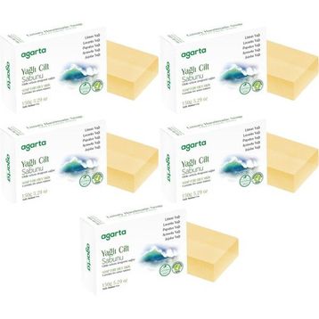 Agarta Yağlı Cilt 5x150 gr El Yapımı Doğal Sabun