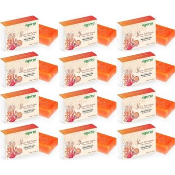 Agarta Yosun Özlü 12x150 gr El Yapımı Doğal Sabun