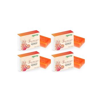 Agarta Yosun Özlü 4x150 gr El Yapımı Doğal Sabun