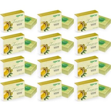 Agarta Zeytinyağlı 12x150 gr El Yapımı Doğal Sabun