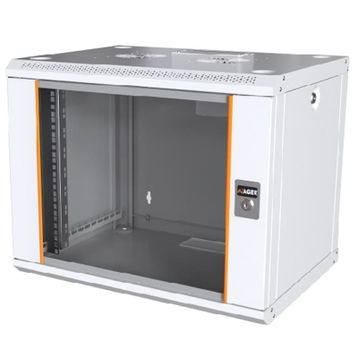 AGER AG-AN09U6060B1 Beyaz 9U 600x600 mm Duvar Tipi Kabinet