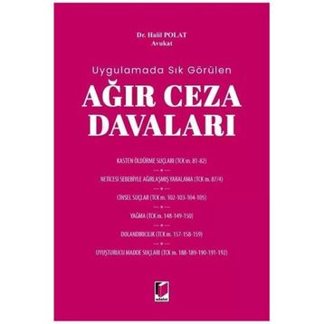 AĞIR CEZA DAVALARI - ORHAN YENER