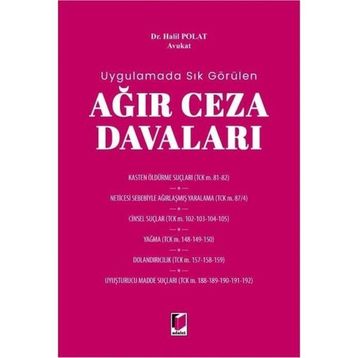 AĞIR CEZA DAVALARI - ORHAN YENER