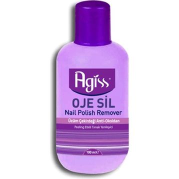 Agiss 100 ml Peeling Etkili Tırnak Yenileyici Aseton