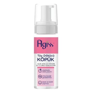 Agiss 150 ml Tüm Ciltler İçin Tüy Dökücü Köpük
