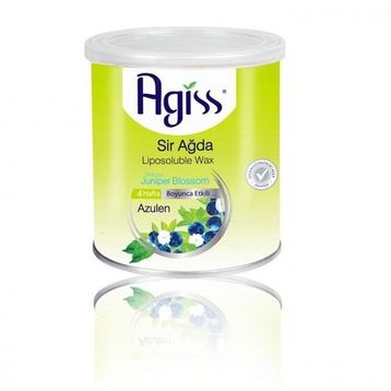 Agiss 240 ml Azulen Tüm Ciltler için Büyük Boy Sir Ağda