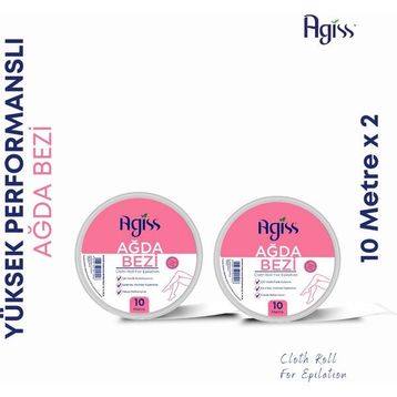Agiss 2x10 mt Rulo Ağda Bezi