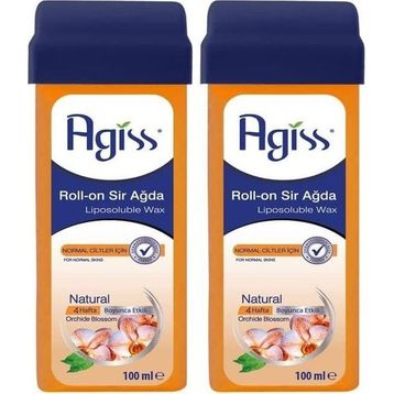 Agiss Natural 2x100 ml Roll-On Sir Ağda