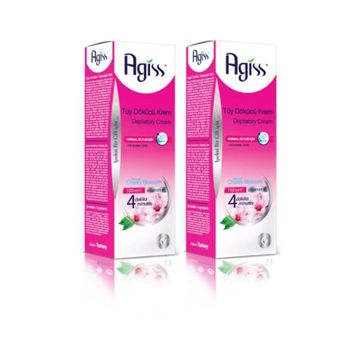 Agiss Normal Cilt 2x100 ml Tüy Dökücü Krem