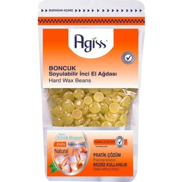 Agiss Normal Ciltler İçin 220 gr Soyulabilir Boncuk Ağda