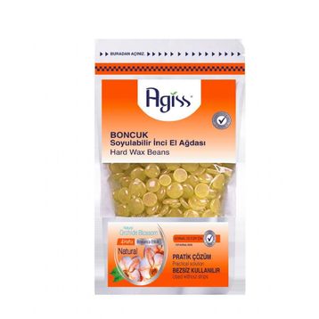 Agiss Normal Ciltler İçin 220 gr Soyulabilir Boncuk Ağda