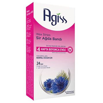 Agiss Normal Ciltler İçin 28'li Sirli Yüz Ağda Bantları