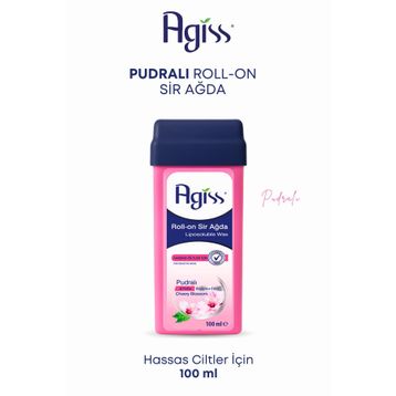 Agiss Roll-On 100 ml Pudralı Sir Ağda