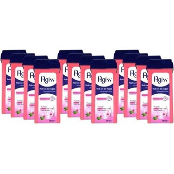 Agiss Roll-On Hassas Ciltler 12x100 ML Pudralı Sir Ağda