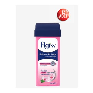 Agiss Roll-On Hassas Ciltler İçin Sir Ağda 100 ml + Bez 10 m + Yağ 5'li Set