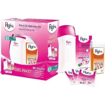 Agiss Roll-On Sir Ağda Isıtıcı Seti