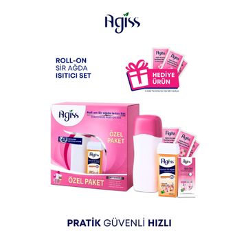Agiss Sir Ağda Isıtıcı Makine Agiss Rollon Tüm Ciltler Kutulu Sir Ağda Seti