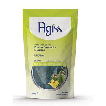 Agiss Tüm Ciltler İçin Azulen 220 gr Boncuk Ağda