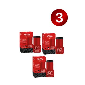 Agiva 03 3x20 gr Çok Sert Tutuş Saç Şekillendirici Saç Pudrası