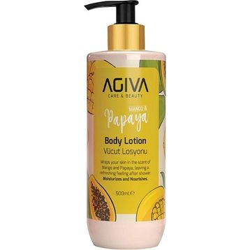 Agiva Care Beauty Manga Papaya 500 ml Vücut Losyonu