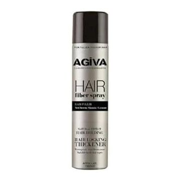 Agiva Hair Fiber Black 150 ml Saç Şekillendirici Sprey